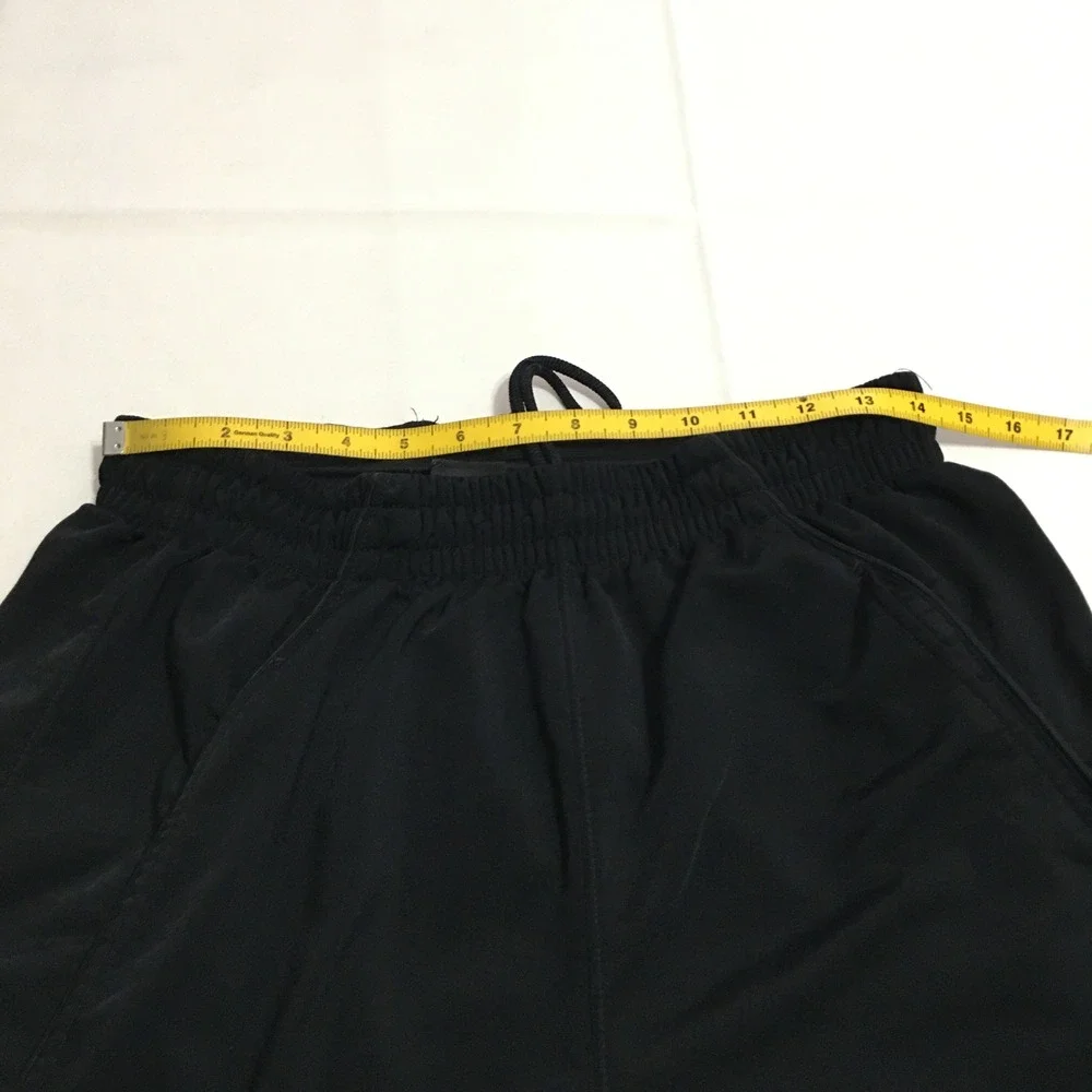 Jordan Track Pants Mens Large Black Jumpman Logo Elastic Waist Zipper Leg